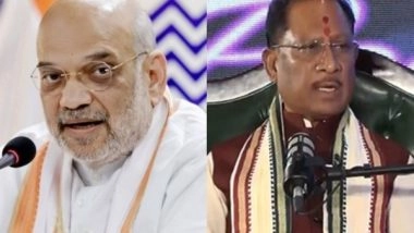 India News | Amit Shah to Chair Meeting with Chhattisgarh CM on Implementation of New Criminal Laws