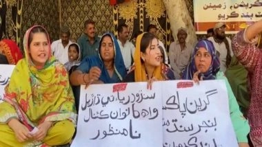 World News | Widespread Protests Erupt in Sindh over Indus Canal Project