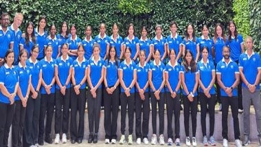 Sports News | Indian Women's Hockey Team Leaves for Five-match Series in Australia