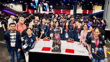 Business News | Dhirubhai Ambani International School Teams Make History at FIRST Tech Challenge World Championship 2025 in Houston