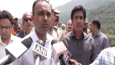 India News | Jammu and Kashmir: Divisional Commissioner Ramesh Kumar Visits Ramban Landslide Area, Assures Relief