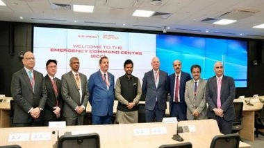 India News | Union Minister Ram Mohan Naidu Visits Air India HQ, Training Facilities in Gurugram