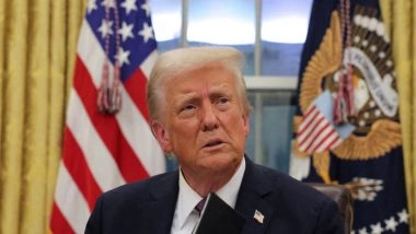 World News | President Trump Orders US Flag to Be Flown at Half-staff as Mark of Respect in Memory of Pope Francis