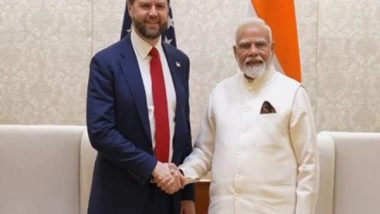 World News | PM Modi, US Vice President Announce Finalization of Terms of Reference for Bilateral Trade Agreement Negotiations