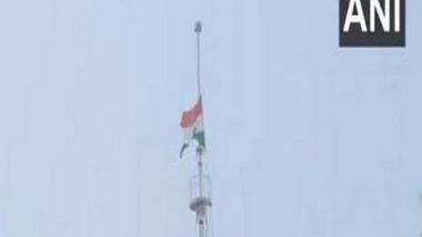 India News | National Flag at Half-mast in Chennai Mourns Pope Francis Demise