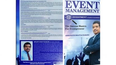 Business News | Abhijeeth Bhattacharjee's Book on Event Management Lauded by the Indian Entertainment Industry in 2025