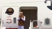 World News | PM Narendra Modi Lands in Jeddah on State Visit to Saudi Arabia