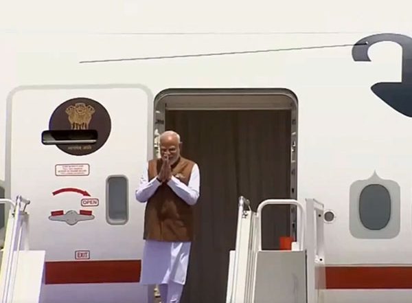 World News | PM Narendra Modi Lands in Jeddah on State Visit to Saudi Arabia
