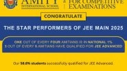Business News | AICE Excels in JEE Main 2025 with 68 Scoring 99 Percentile Plus and Strong JEE Advanced Results