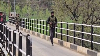 India News | Jammu and Kashmir: Terrorists Open Fire in Pahalgam, Security Force Seal Area