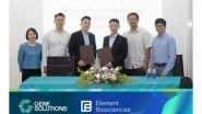 Business News | Gene Solutions and Element Biosciences Enter Strategic Collaboration to Advance Next-generation Sequencing (NGS) Technology Globally