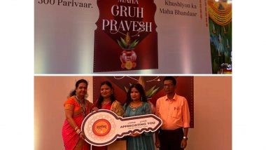 Business News | Mayfair Housing Makes History with India's Largest Single-Day Home Handover