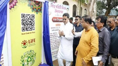 India News | Tripura CM Inaugurates 'QR Codes for Flora' Initiative on Earth Day