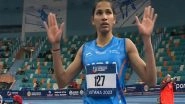 Sports News | National Federation Senior Athletics Competition 2025: Olympian Jyothi Yarraji Bags Gold in Women's 100m Hurdles