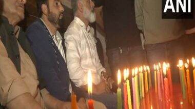 India News | Locals Hold Candlelight March at Several Places in J&K Against Pahalgam Terror Attack
