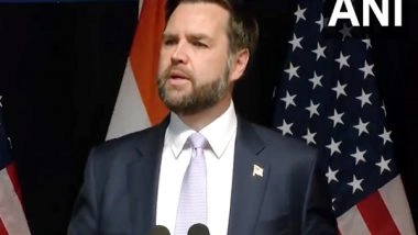 Business News | India and US Finalised Terms of Reference for Trade Negotiations: US Vice President