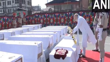 India News | Srinagar: Union Home Minister Amit Shah Pays Tribute to Pahalgam Terror Attack Victims