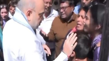 India News | Union Home Minister Amit Shah Meets Grieving Families of Pahalgam Terror Attack Victims