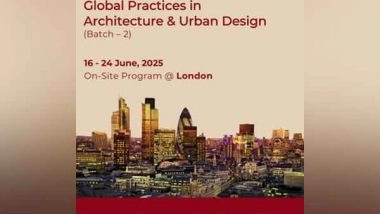 Business News | CEPT University Invites Practicing Architects to the Second Edition of Prestigious International Program in London