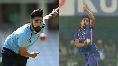 Sports News | Mohammed Siraj and Umran Malik Convey Their Condolences Regarding the Terrorist Attack on Tourists  in Pahalgam