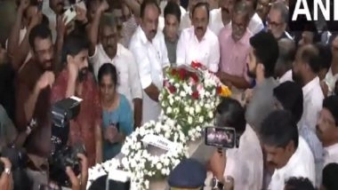 India News | Kerala Leaders Pay Last Respects to Pahalgam Terror Attack Victim at Wreath Laying Ceremony in Kochi