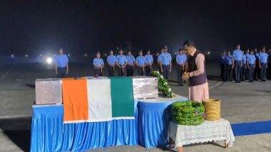 India News | Pahalgam Terror Attack: Mortal Remains of IAF Corporal Reaches Guwahati Airport
