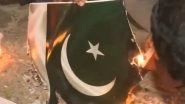 India News | Pakistan Flag Burnt as Protests Erupt Across India over Pahalgam Terror Attack
