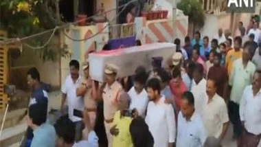 India News | Andhra: Body of Pahalgam Terror Victim Reaches Nellore for Last Rites