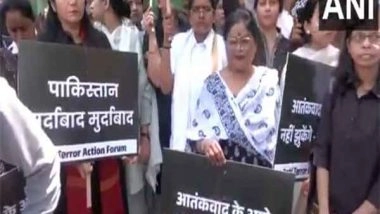 India News | Delhi: Protests Erupt Near Pakistan High Commission Condemning Pahalgam Terror Attack