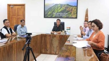 India News | Mizoram CM Chairs First High-Level Task Force Meeting on North East Economic Corridor