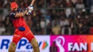 Sports News | Virat Kohli Smashes a Sublime 70 as RCB Post 205/5 Against Rajasthan Royals