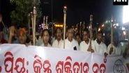 India News | Pahalgam Terror Attack: BJP Yuva Morcha Holds Protest in Bhubaneswar