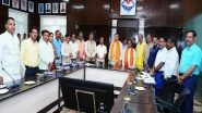 India News | CM Dhami Pays Tribute to Pahalgam Terror Attack Victims, Observes Two Minutes of Silence Before State Secretariat Meeting