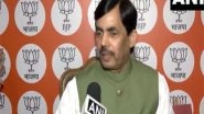 India News | Pakistan Will Thirst for Every Drop of Water and Will Become a Desert: BJP's Shahnawaz Hussain