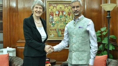 World News | EAM Jaishankar Holds Talks with Ex-New Zealand PM, Appreciates Her Solidarity on Pahalgam Terror Attack