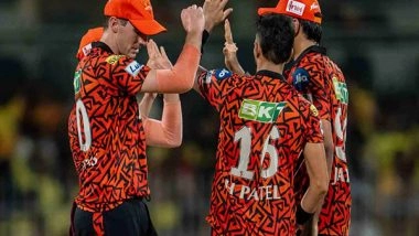 Sports News | SRH Bowlers Shine as CSK Crumble to 154 in Chennai