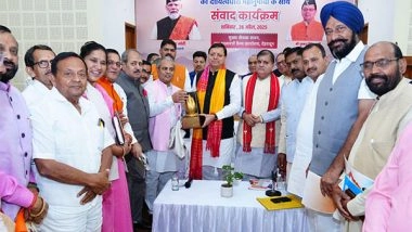 India News | Uttarakhand CM Pushkar Dhami Meets with Newly Appointed Office Bearers