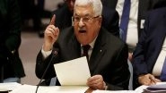 World News | Palestine President Mahmoud Abbas Appoints Hussein Al-Sheikh as PLO Deputy
