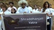 Entertainment News | Makrand Deshpande Organises 'Tribute Walk' for Pahalgam Terror Attack Victims in Mumbai