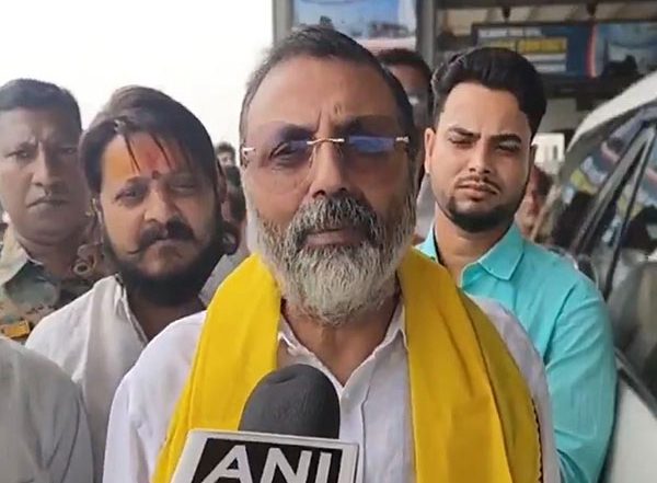India News | BJP MP Nishikant Dubey Condemns Pahalgam Attack; Calls out Bangladesh Water Deals
