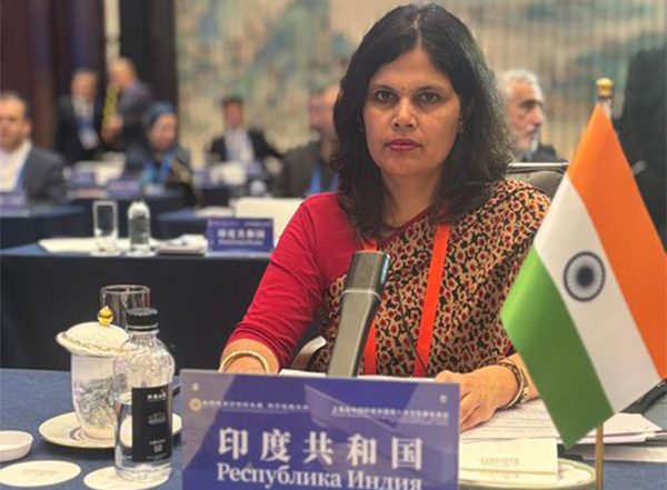 World News | Union Health Secy Punya Srivastava Underscores India's Commitment to Universal Health Coverage at SCO Meeting in China