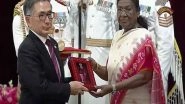 Business News | Osamu Suzuki, Former CEO of Suzuki Motor, Posthumously Conferred with Padma Vibhushan
