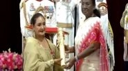 Entertainment News | 'Tare Hain Barati' Singer Jaspinder Narula Receives Padma Shri Award from President Droupadi Murmu