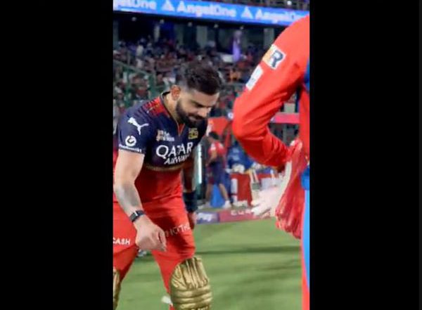 Sports News | Virat Playfully Enacts KL Rahul's 'Kantara-inspired' Celebration After DC-RCB Clash