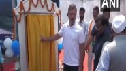India News | Congress Leader Rahul Gandhi Inaugurates 2 MW Atom Solar Roof Plant in Raebareli