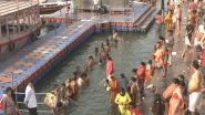 India News | Devotees Take a Holy Dip in Ganga on Akshaya Tritiya