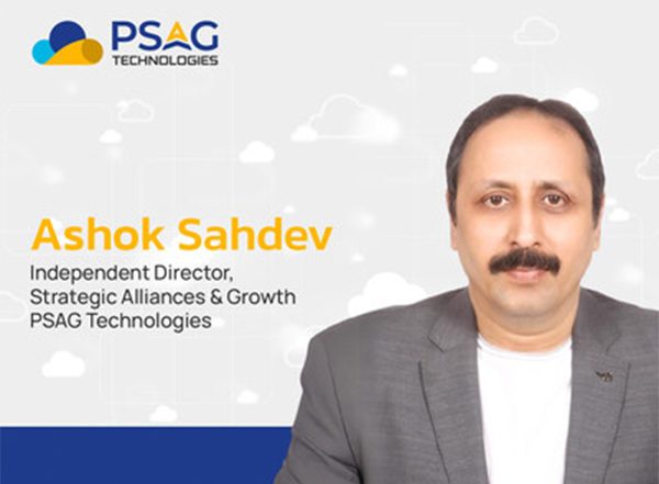 Business News | PSAG Technologies Appoints Ashok Sahdev as Independent Director - Strategic Alliances & Growth