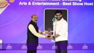 Business News | Deepak Pareek Wins 'Best Show Host' Award in the Arts & Entertainment Category in India Audio Summit & Awards 2025 for His Podcast- 'The Chill Hour'