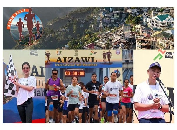 Business News | Captain Rahul Bali Curates First Ever Aizawl International Half Marathon in Mizoram