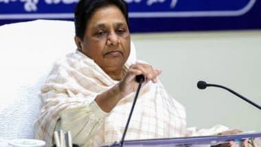 India News | BSP Supremo, Mayawati Slams SP over Poster Comparing Akhilesh to Ambedkar, Warns of Street Protests
